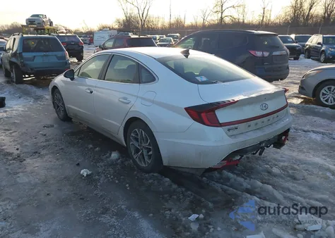 2020 Hyundai Sonata Sel from USA, damaged, VIN 5NPEF4JA8LH000564
